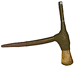 [Papua New Guinea Highland ax with stone blade: 5k]