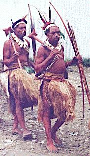 [Angu (Kukukuku) warriors at the Mt. Hagen show, PNG: 5k]